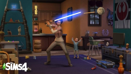 The Sims 4 (RUS) + Star Wars: Journey to Batuu Bundle (ENG)[PLAYSTATION 4]