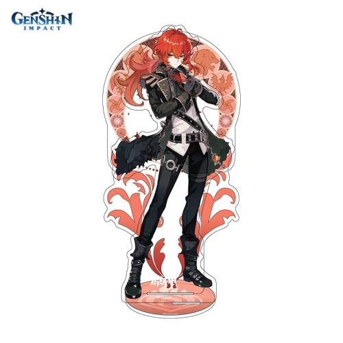 Акриловая фигурка Monstadt Characters Standee Diluc[ПОДАРКИ]